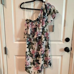 Vince Camuto One -shoulder Dress NWT